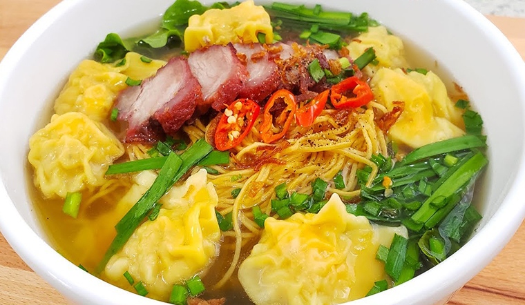 Cách làm hoành thánh tôm thịt thơm ngon